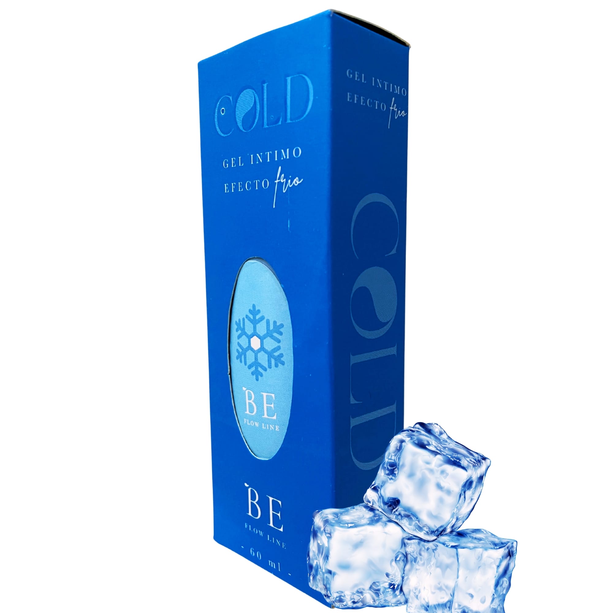 BE | Gel Intimo Lubricante Flow x60ml – Efecto Frio