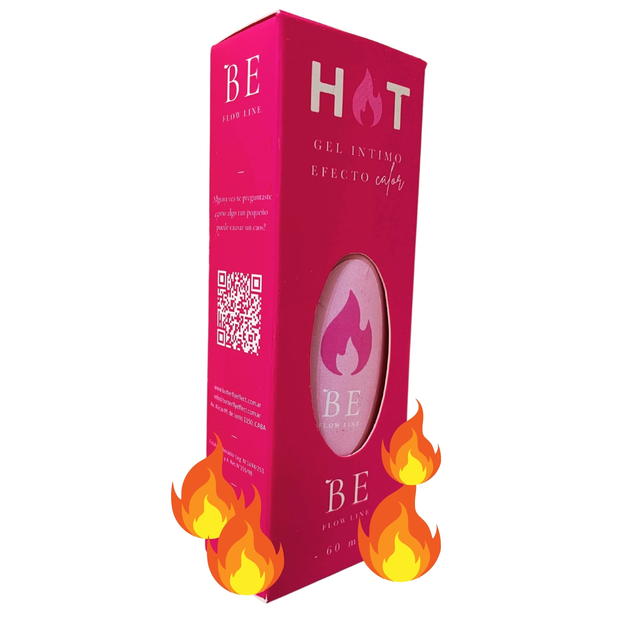 BE | GEL INTIMO – FLOW HOT 60ML (CALOR)