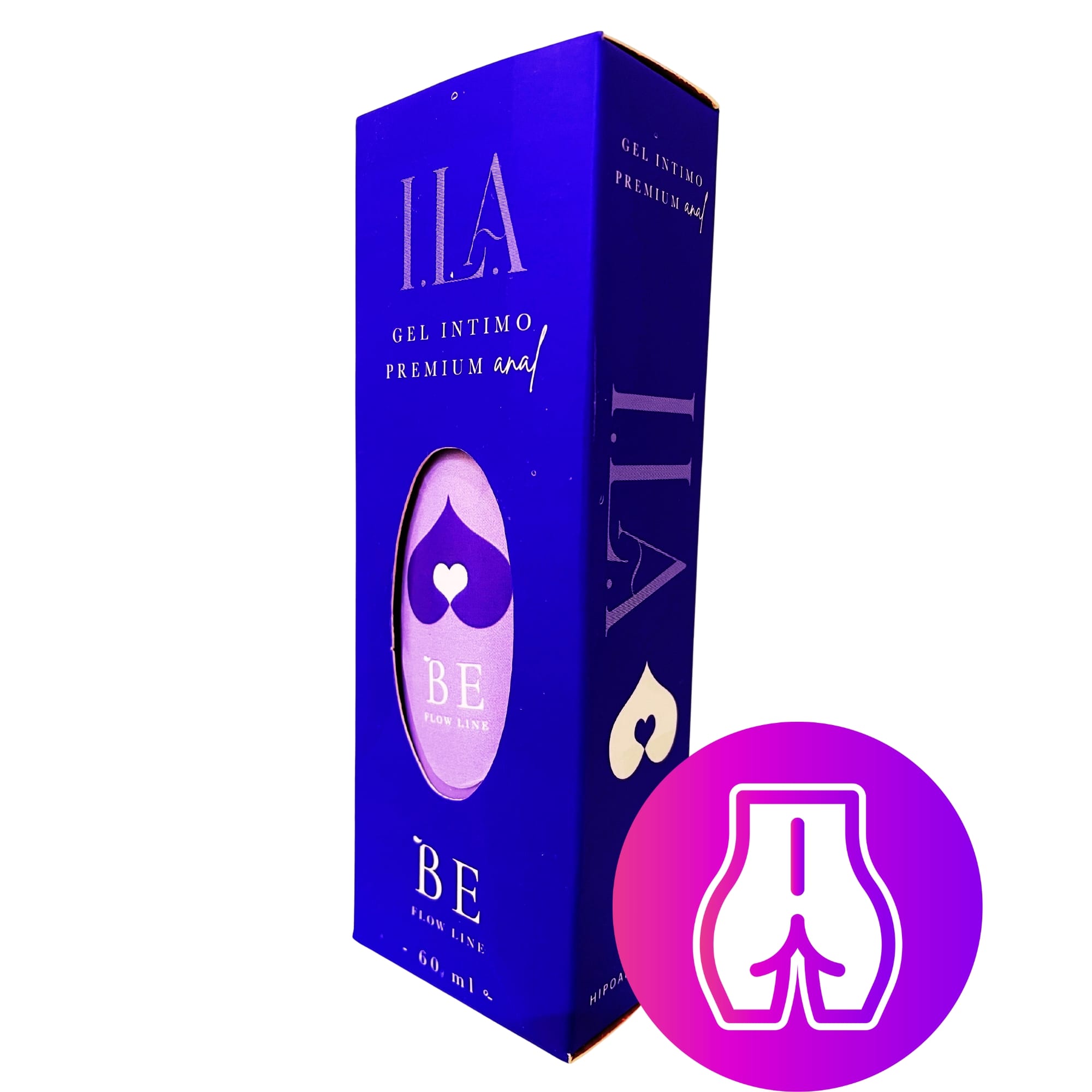 BE | Gel Intimo Lubricante Flow x60ml – I.L.A- Hidratante Anal