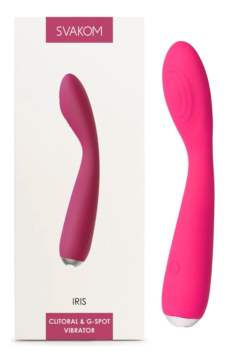 Vibrador De Punto G Y Masajeador De Clítoris Iris  Svakom