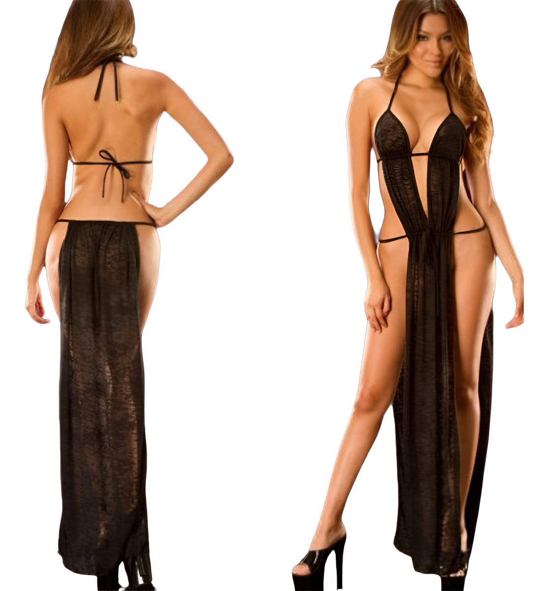 Baby Doll Body Less, Camisolin Largo Be Sensual W274