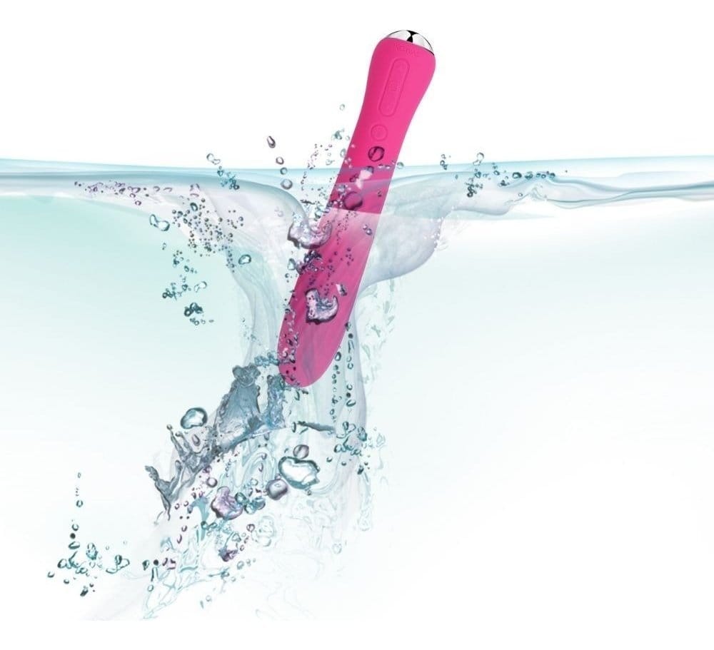 Consolador Vibrador Calor Silicona Flexible Usb Svakom Anya